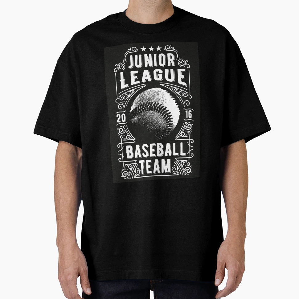 Junior League Baseball Team T-Shirt - Graphic Print Men Women - T-Shirt, Sweatshirt, Hoodie