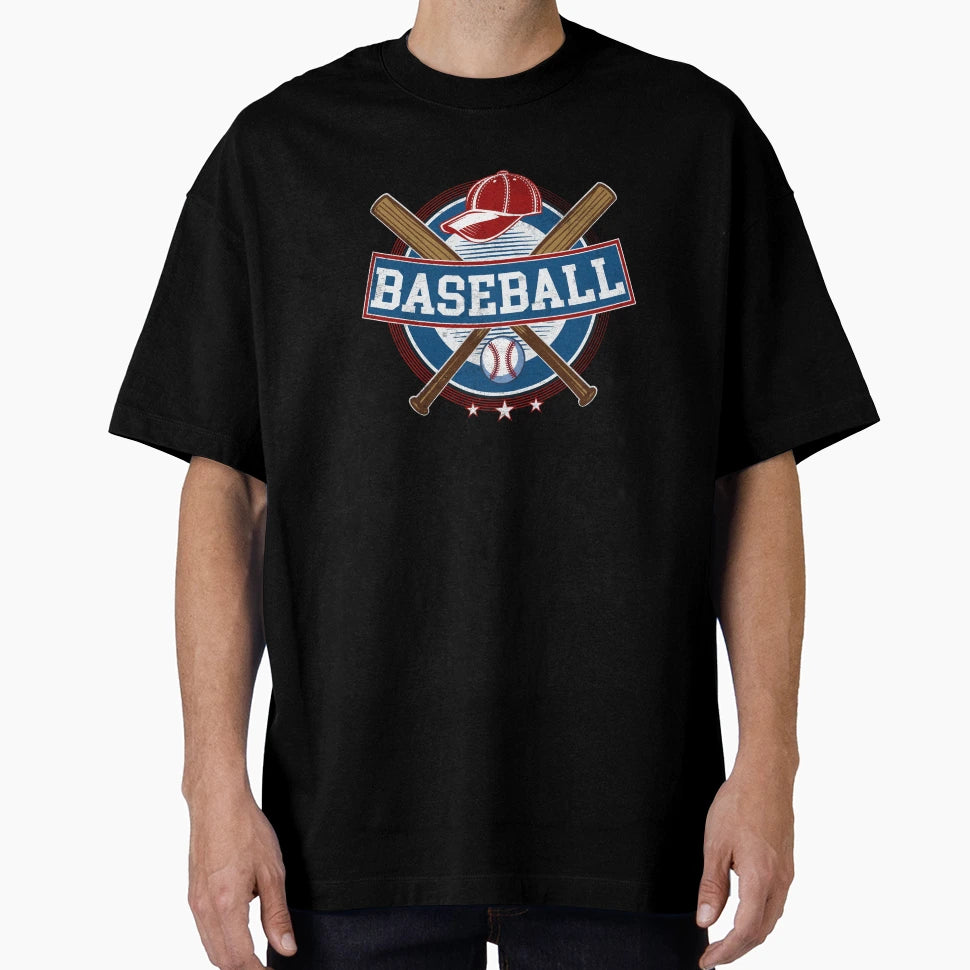 Baseball Bat Player Ball Support Game T-Shirt - Graphic Print Men Women - T-Shirt, Sweatshirt, Hoodie