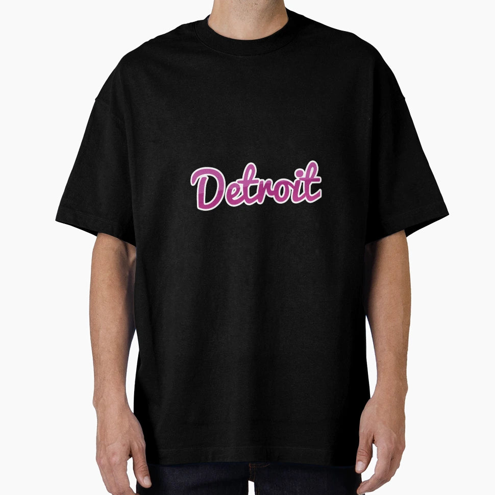 Detroit T-Shirt - Aesthetic Graphic for Adults - T-Shirt, Sweatshirt, Hoodie