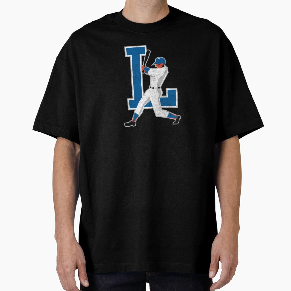 La Swing Dodgers Logo Parody Baseball T-Shirt - Fun Novelty Design Unisex - T-Shirt, Sweatshirt, Hoodie