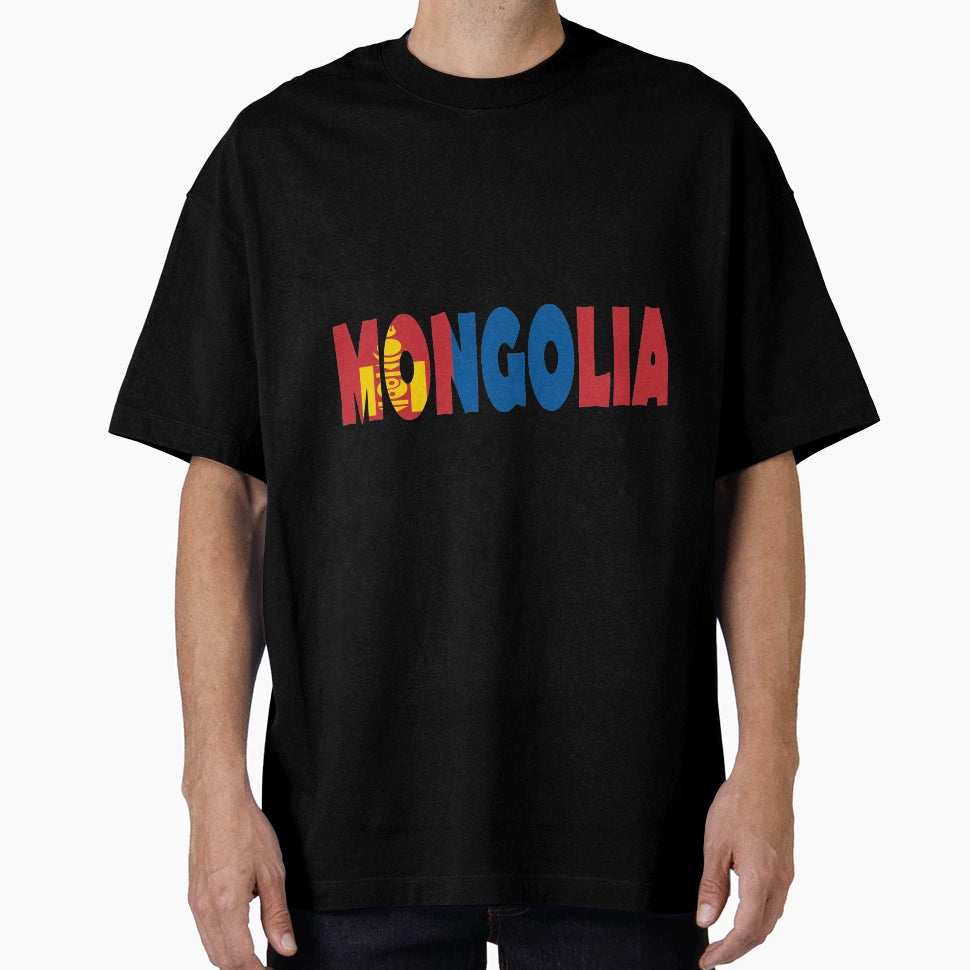 Mongolia T-Shirt - Graphic Print Unisex - T-Shirt, Sweatshirt, Hoodie