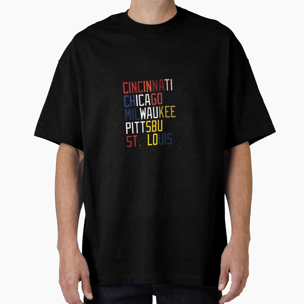 Nl Central Teams Locations And T-Shirt - Casual Everyday Wear for Adults - T-Shirt, Sweatshirt, Hoodie