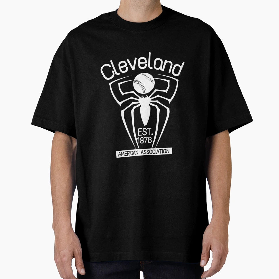 Cleveland Spiders T-Shirt - Novelty Apparel for Adults - T-Shirt, Sweatshirt, Hoodie