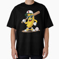 Banana Graphics Baseball T-Shirt - Minimalist Print for Adults - T-Shirt, Sweatshirt, Hoodie