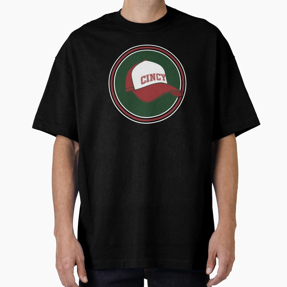 Cincy Baseball Cap Cincinnati Ohio T-Shirt - Novelty Apparel for Adults - T-Shirt, Sweatshirt, Hoodie