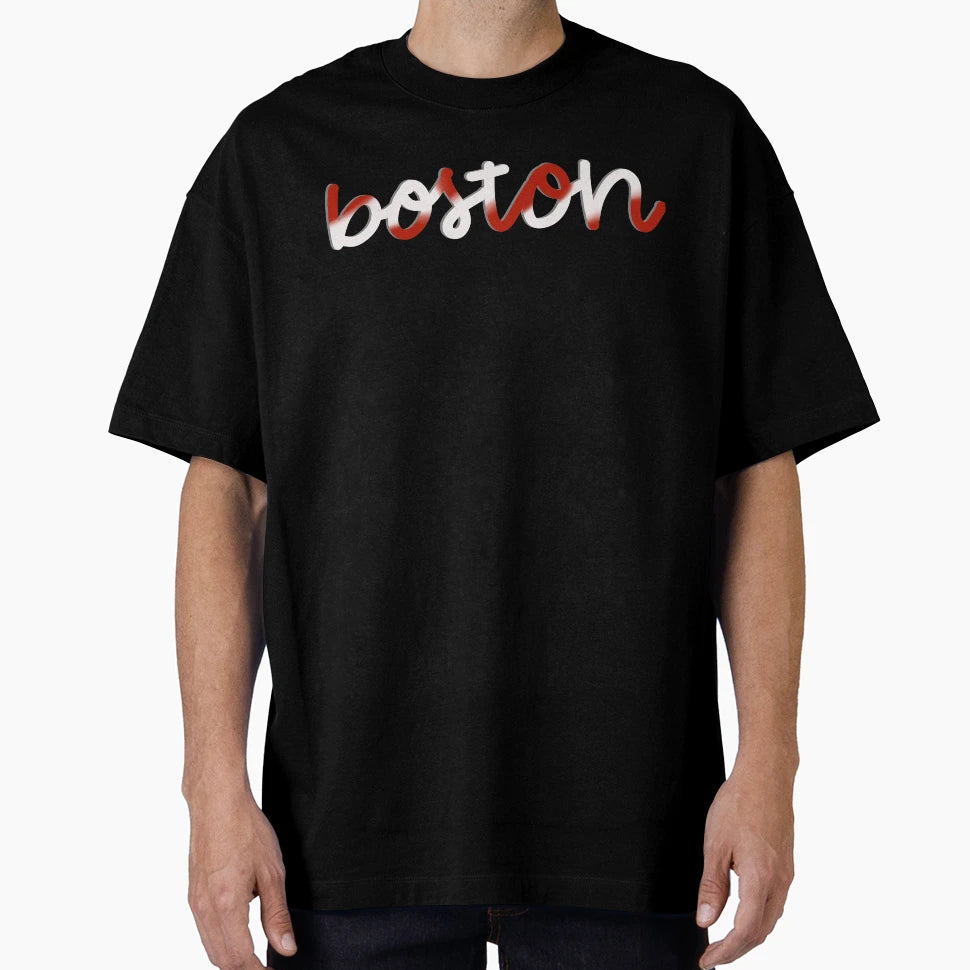 Boston Ombr T-Shirt - Novelty Apparel Men Women - T-Shirt, Sweatshirt, Hoodie