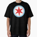 Captain Chicago Clean T-Shirt - Streetwear Style Unisex - T-Shirt, Sweatshirt, Hoodie