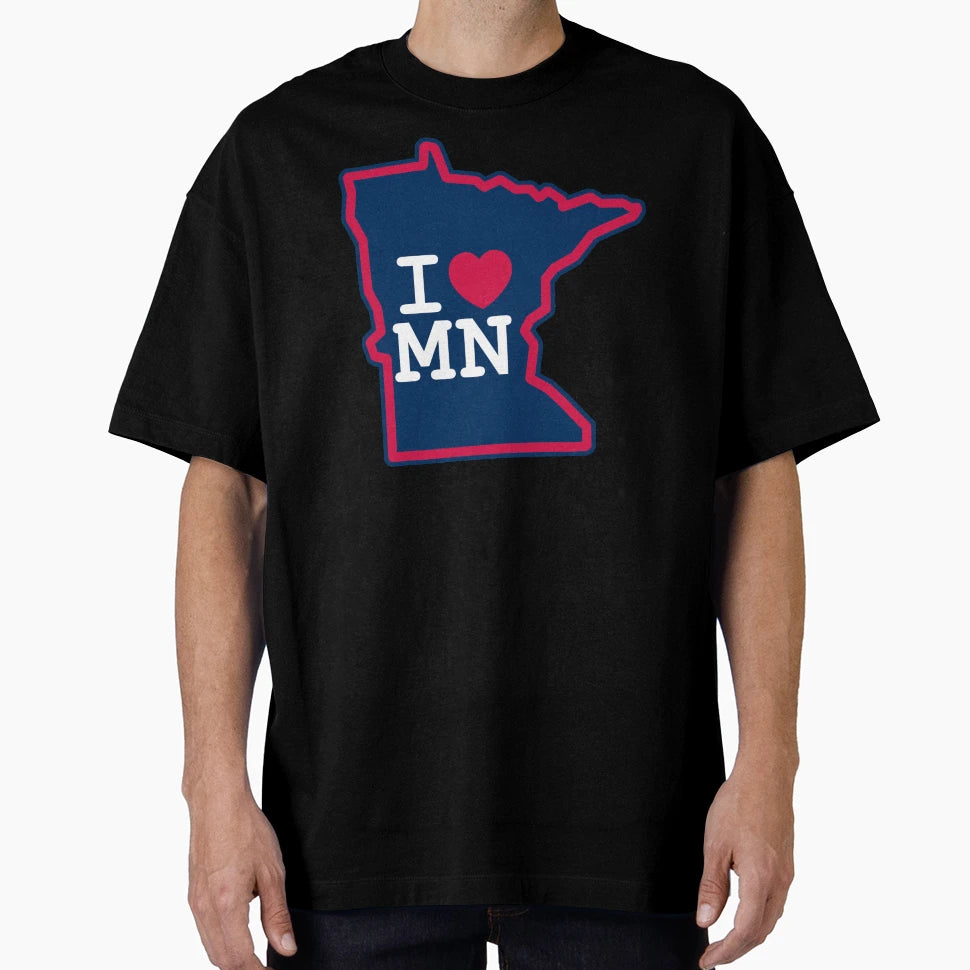 I Love Minnesota Twins T-Shirt - Novelty Apparel Men Women - T-Shirt, Sweatshirt, Hoodie