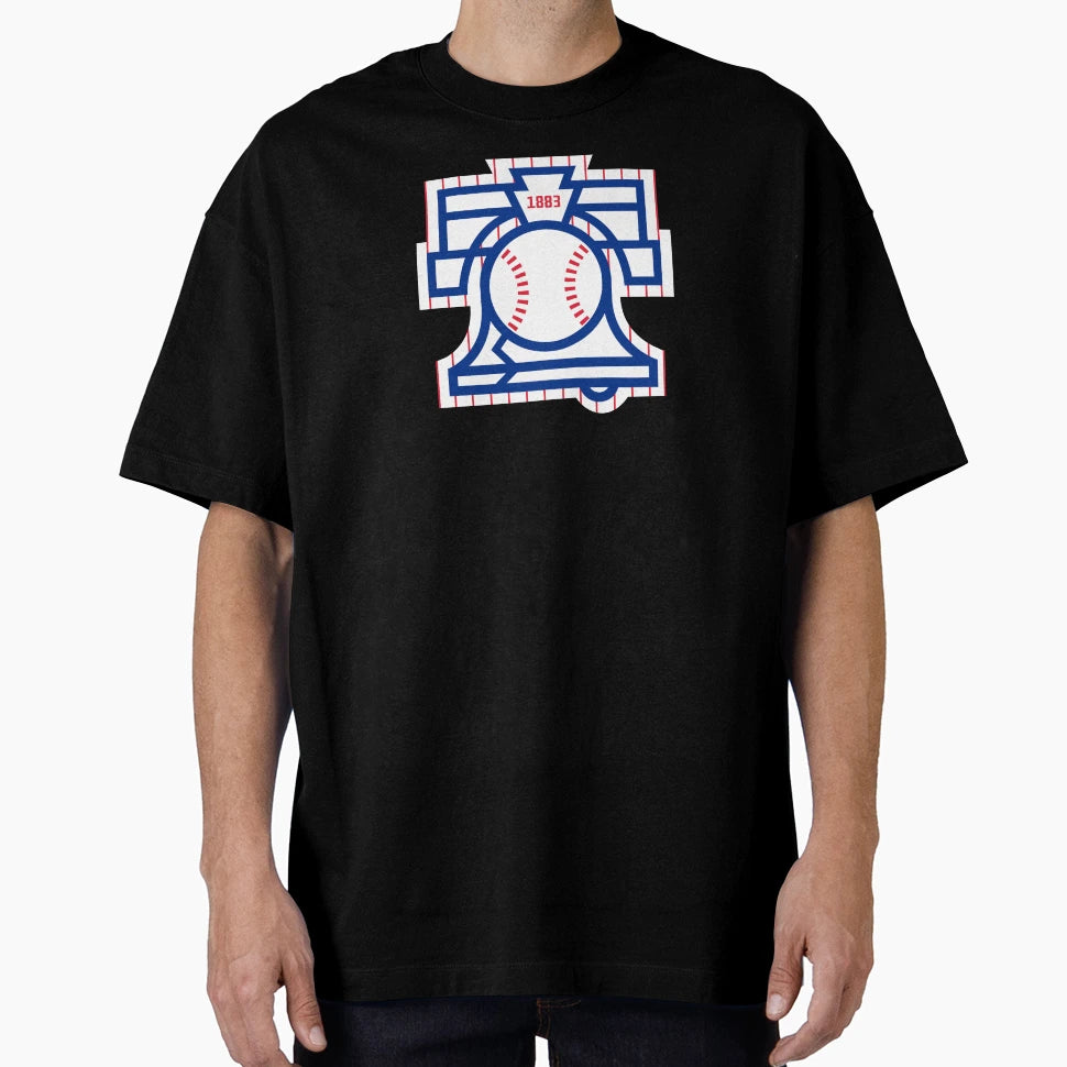 Philadelphia Baseball Liberty Bell T-Shirt - Unique Graphic for Adults - T-Shirt, Sweatshirt, Hoodie