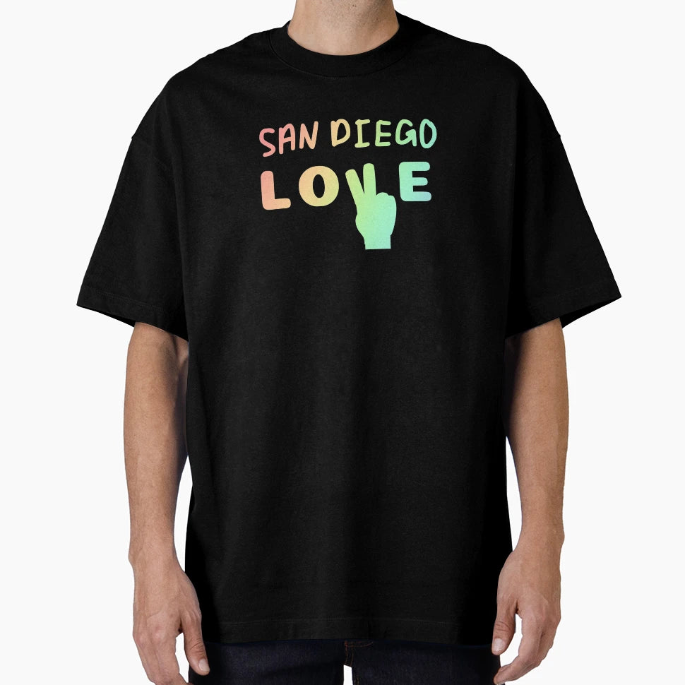 Gay Pride San Diego Love Parade San T-Shirt - Minimalist Print Unisex - T-Shirt, Sweatshirt, Hoodie