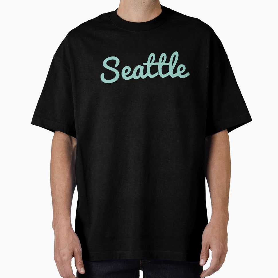 Seattle Light Green T-Shirt - Fun Novelty Design for Adults - T-Shirt, Sweatshirt, Hoodie
