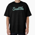 Seattle Light Green T-Shirt - Fun Novelty Design for Adults - T-Shirt, Sweatshirt, Hoodie