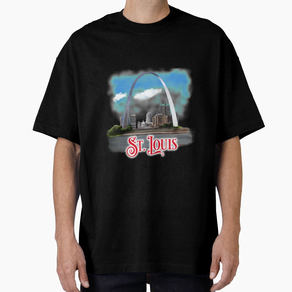 St Louis T-Shirt - Aesthetic Graphic Men Women - T-Shirt, Sweatshirt, Hoodie