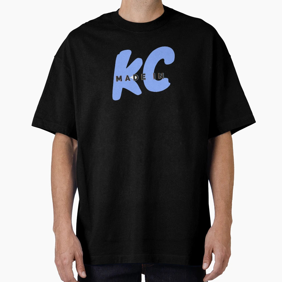 Made Kc Blue T-Shirt - Casual Everyday Wear Unisex - T-Shirt, Sweatshirt, Hoodie