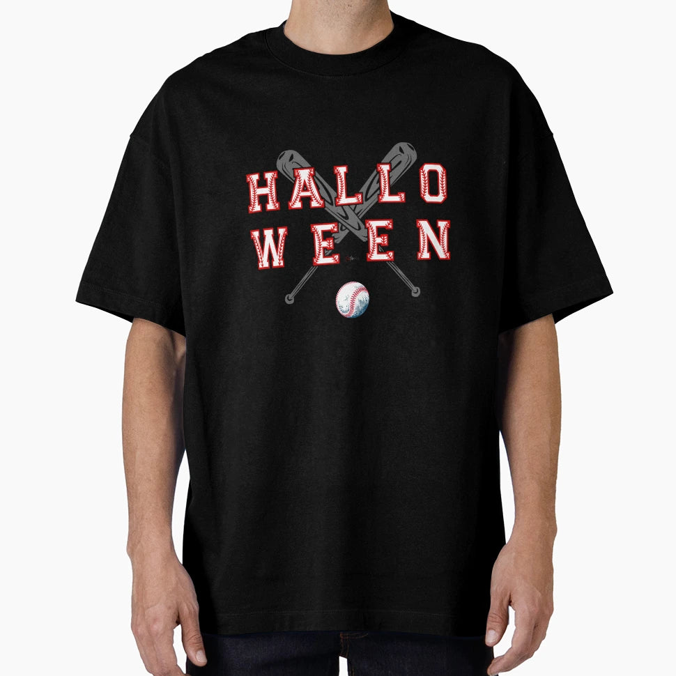 Halloween Baseball Team T-Shirt - Graphic Print for Adults - T-Shirt, Sweatshirt, Hoodie