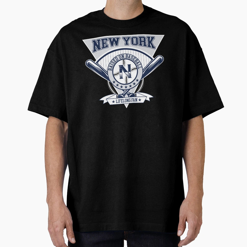Life Long Baseball Fan T-Shirt - Custom Art Print for Adults - T-Shirt, Sweatshirt, Hoodie