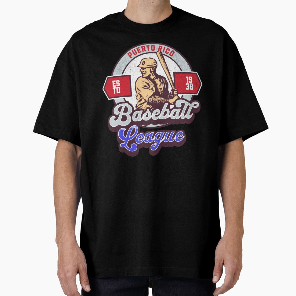 Puerto Rico Baseball League T-Shirt - Custom Art Print Men Women - T-Shirt, Sweatshirt, Hoodie
