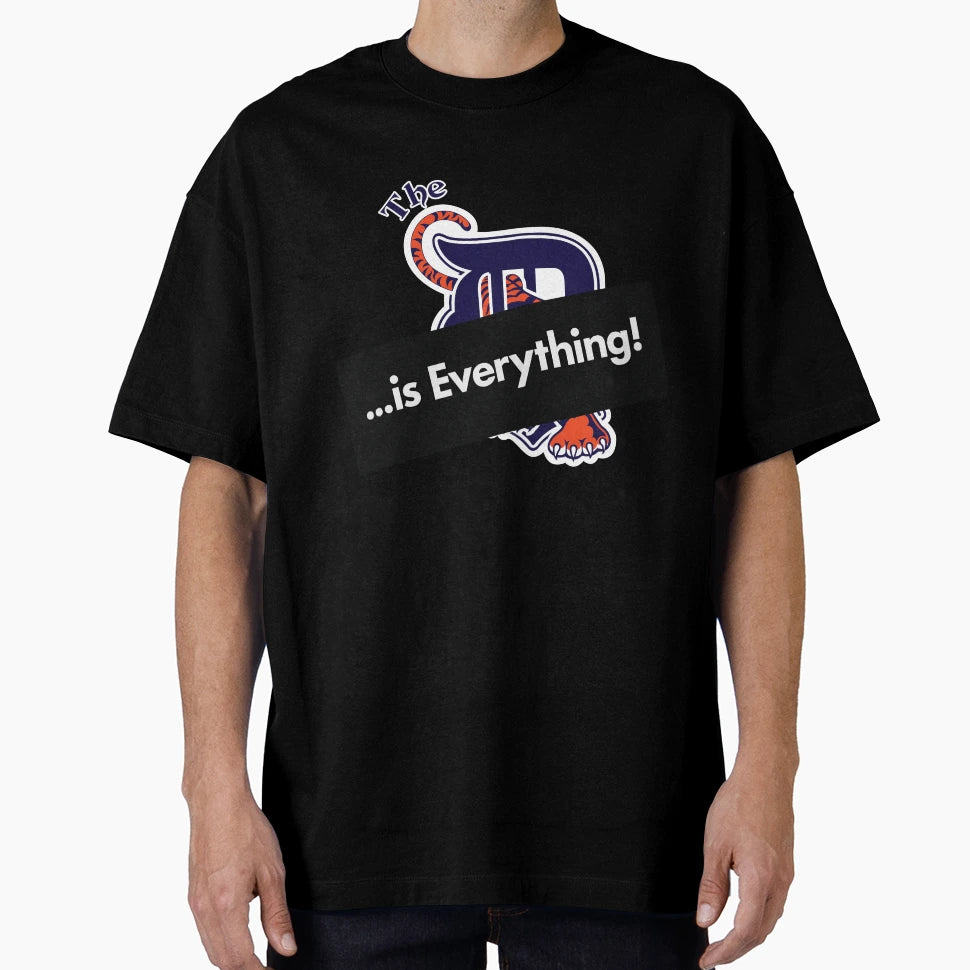 D Is Everything Roar T-Shirt - Minimalist Print for Adults - T-Shirt, Sweatshirt, Hoodie