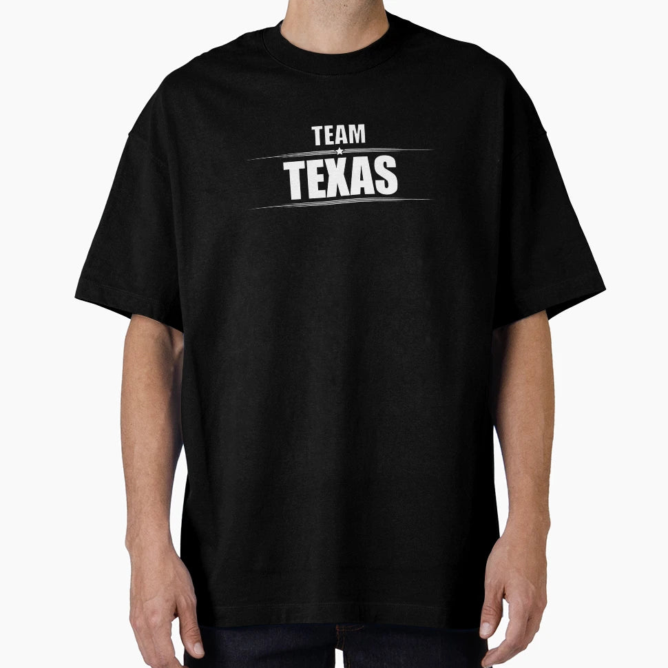 Team Texas White T-Shirt - Fun Novelty Design Unisex - T-Shirt, Sweatshirt, Hoodie