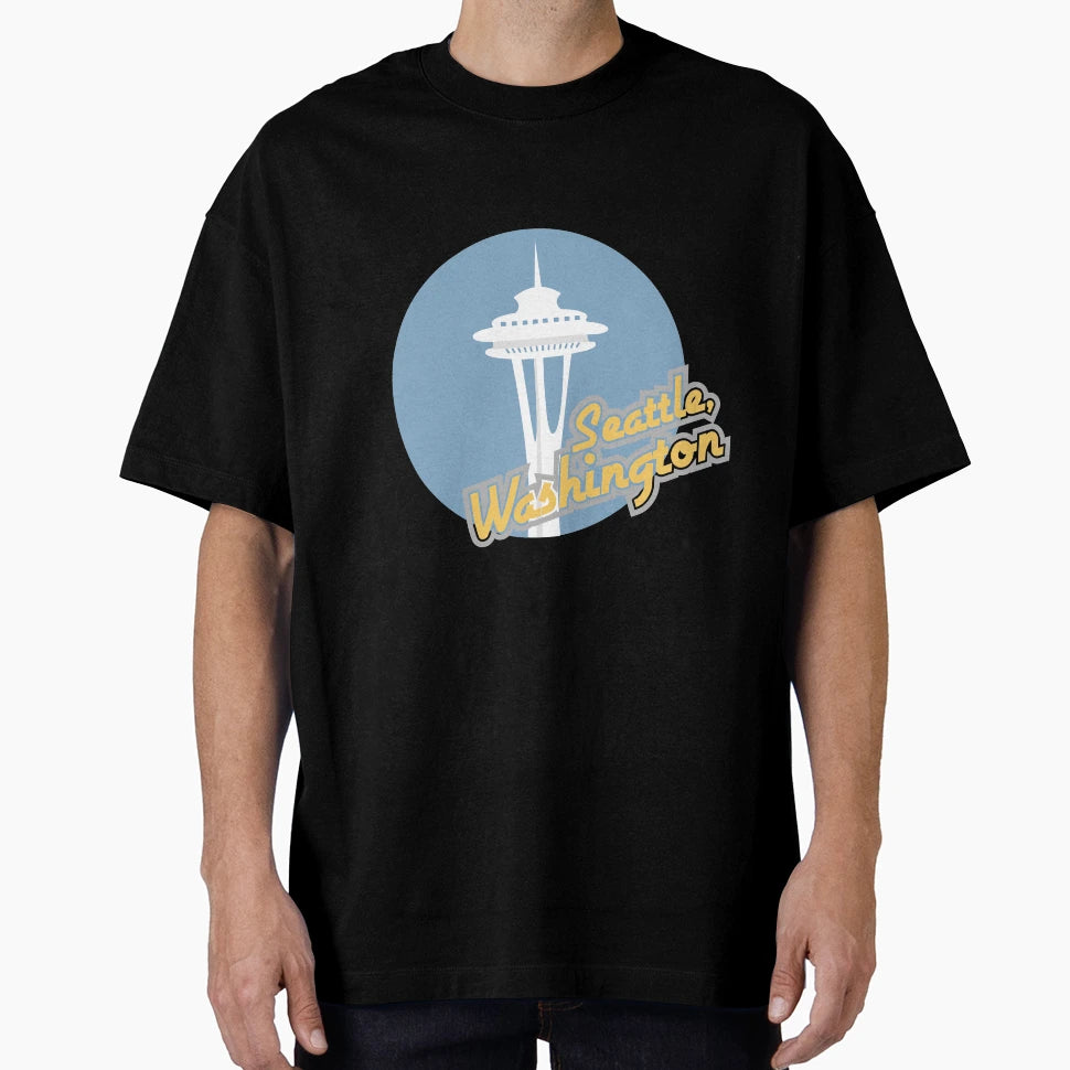 Seattle Washington T-Shirt - Unique Graphic Unisex - T-Shirt, Sweatshirt, Hoodie