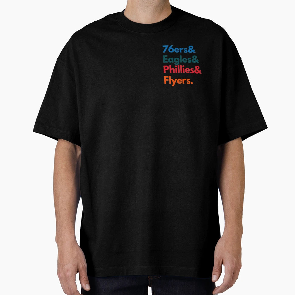 Philadephia Fan T-Shirt - Custom Art Print Unisex - T-Shirt, Sweatshirt, Hoodie
