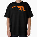 Orange Maryland T-Shirt - Minimalist Print Men Women - T-Shirt, Sweatshirt, Hoodie