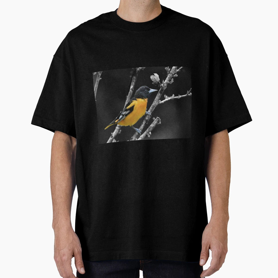 Baltimore Oriole T-Shirt - Custom Art Print Men Women - T-Shirt, Sweatshirt, Hoodie