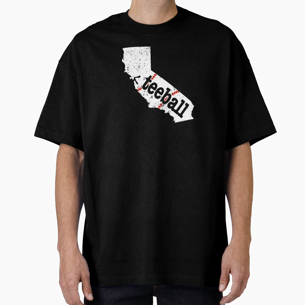 California T Ball Best Ball Coach T-Shirt - Novelty Apparel for Adults - T-Shirt, Sweatshirt, Hoodie