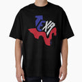 Texas Typography T-Shirt - Novelty Apparel for Adults - T-Shirt, Sweatshirt, Hoodie