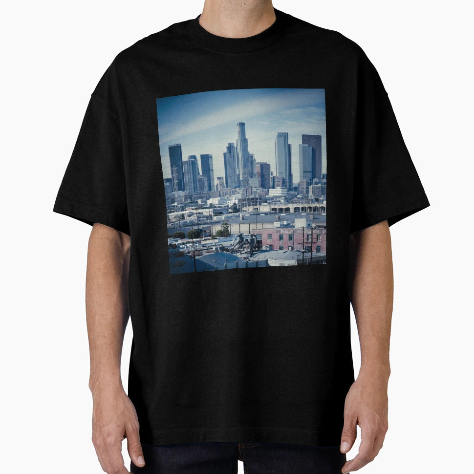 Los Angeles Downtown T-Shirt - Fun Novelty Design for Adults - T-Shirt, Sweatshirt, Hoodie