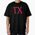Red And Blue Texas T-Shirt - Minimalist Print for Adults - T-Shirt, Sweatshirt, Hoodie