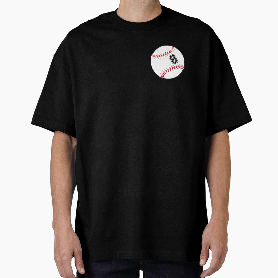 Baseball Player Jersey No 8 Back Number T-Shirt - Streetwear Style Unisex - T-Shirt, Sweatshirt, Hoodie