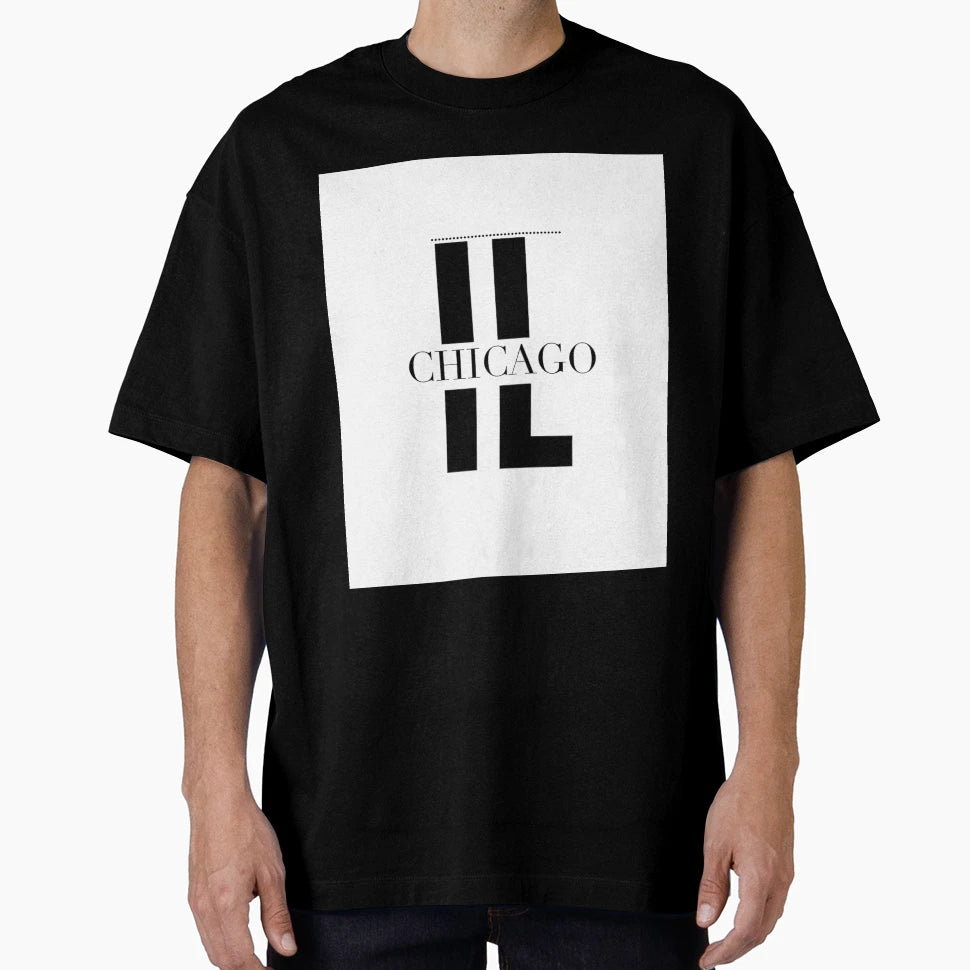 Chicago Il T-Shirt - Casual Everyday Wear Unisex - T-Shirt, Sweatshirt, Hoodie