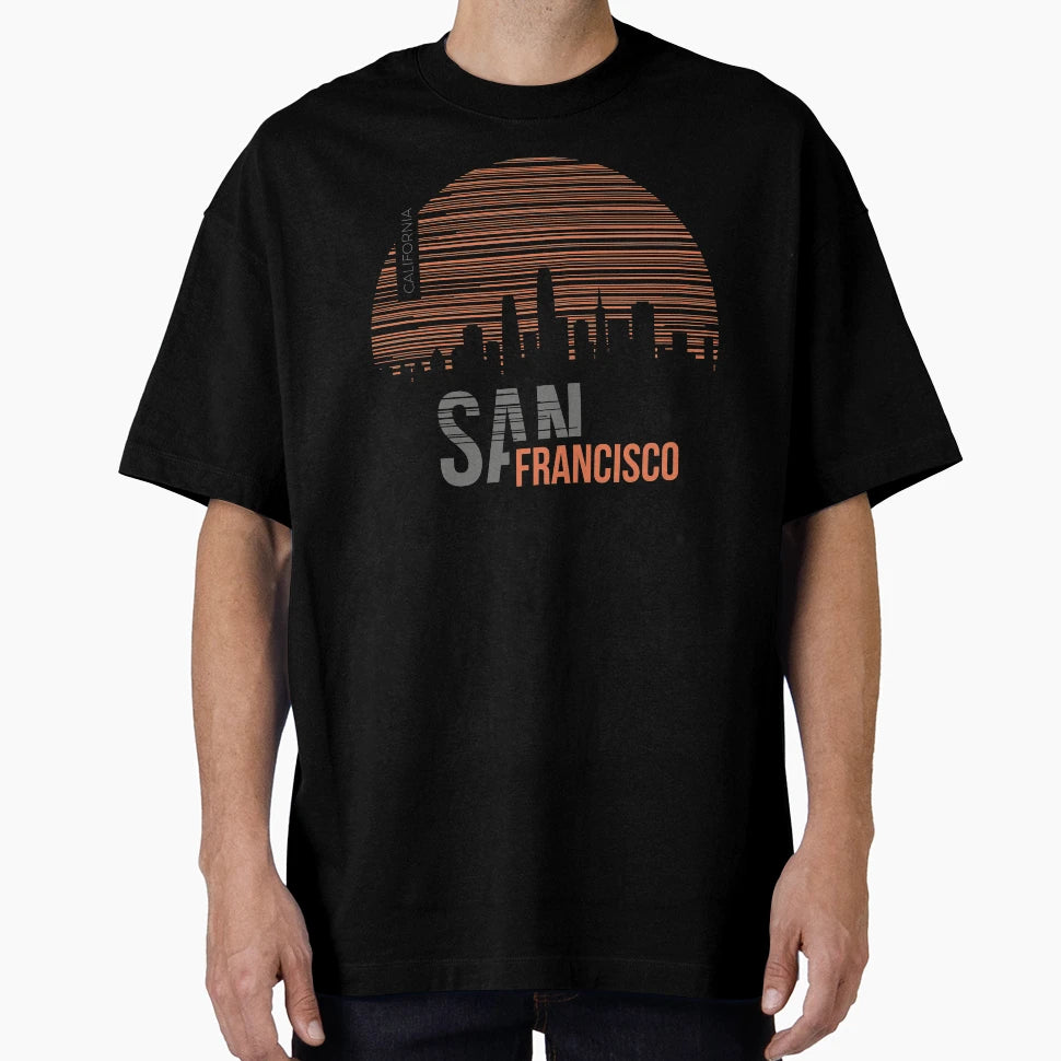 San Francisco California T-Shirt - Novelty Apparel for Adults - T-Shirt, Sweatshirt, Hoodie