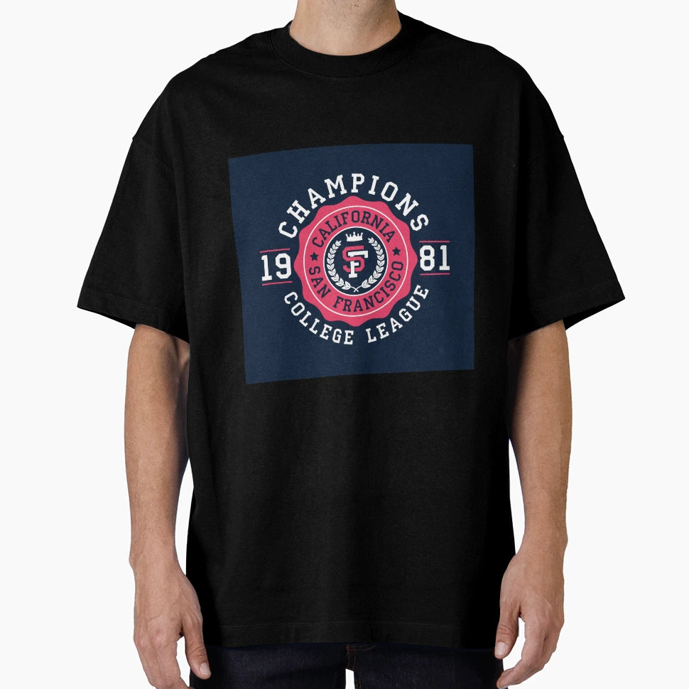 California Champions College League T-Shirt - Graphic Print for Adults - T-Shirt, Sweatshirt, Hoodie