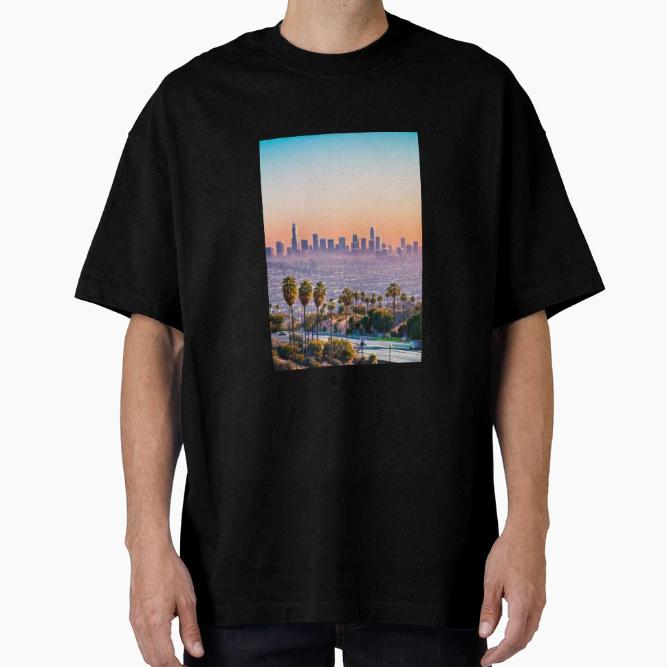 Los Angeles City T-Shirt - Unique Graphic for Adults - T-Shirt, Sweatshirt, Hoodie