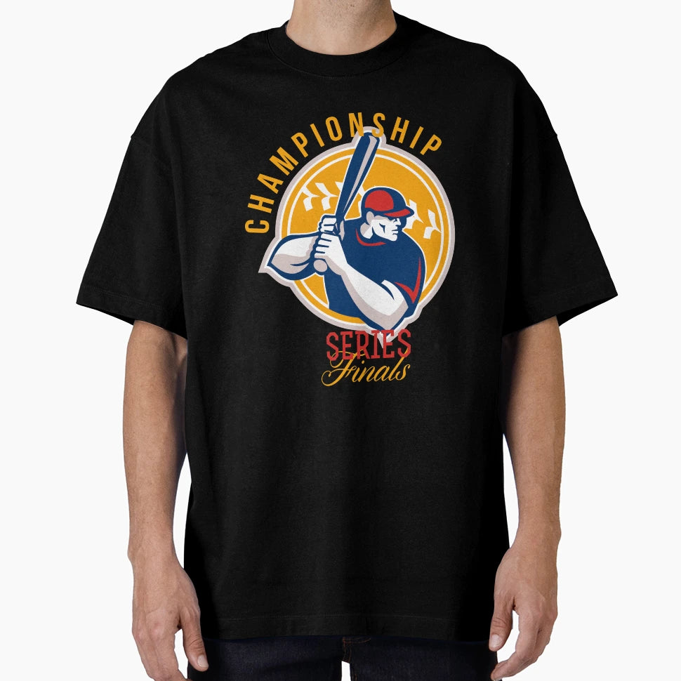 Championship Baseball Series Finals T-Shirt - Minimalist Print Men Women - T-Shirt, Sweatshirt, Hoodie