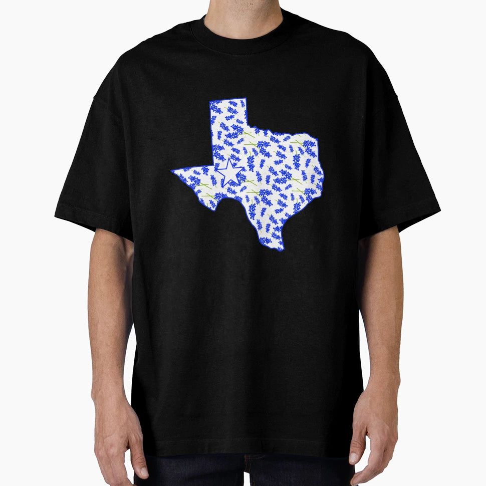 Texas Bluebonnets T-Shirt - Streetwear Style Unisex - T-Shirt, Sweatshirt, Hoodie