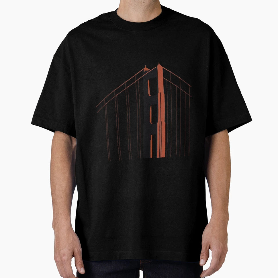 San Franciscos Iconic Golden Gate T-Shirt - Casual Everyday Wear Men Women - T-Shirt, Sweatshirt, Hoodie