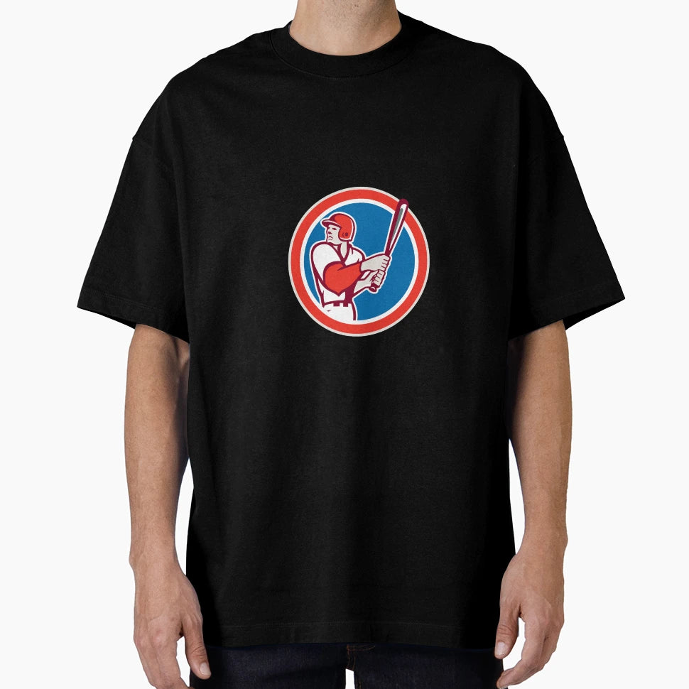 American Baseball Player Batter Hitter T-Shirt - Novelty Apparel Men Women - T-Shirt, Sweatshirt, Hoodie