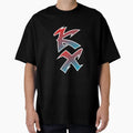 Kawasaki Red Blue Kx Logo T-Shirt - Fun Novelty Design Men Women - T-Shirt, Sweatshirt, Hoodie