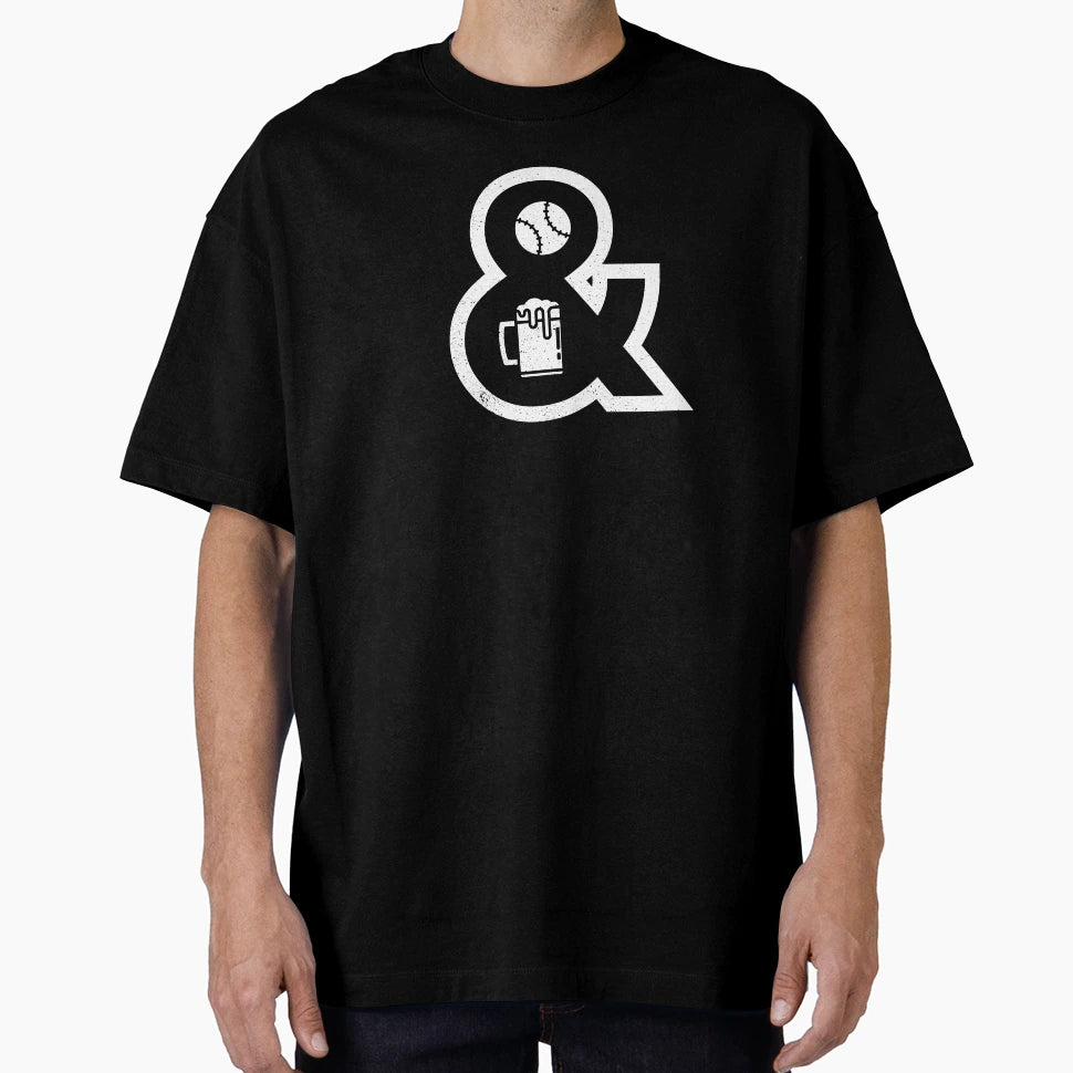 Baseball And Beer T-Shirt - Trendy Graphic Unisex - T-Shirt, Sweatshirt, Hoodie