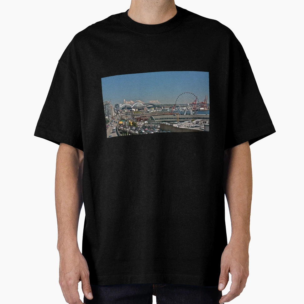 Seattle Washington T-Shirt - Custom Art Print Unisex - T-Shirt, Sweatshirt, Hoodie