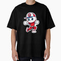 Radiant Ghost Knuckleball Comical T-Shirt - Graphic Print for Adults - T-Shirt, Sweatshirt, Hoodie