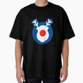 Rudolph Mod Target Card T-Shirt - Trendy Graphic for Adults - T-Shirt, Sweatshirt, Hoodie