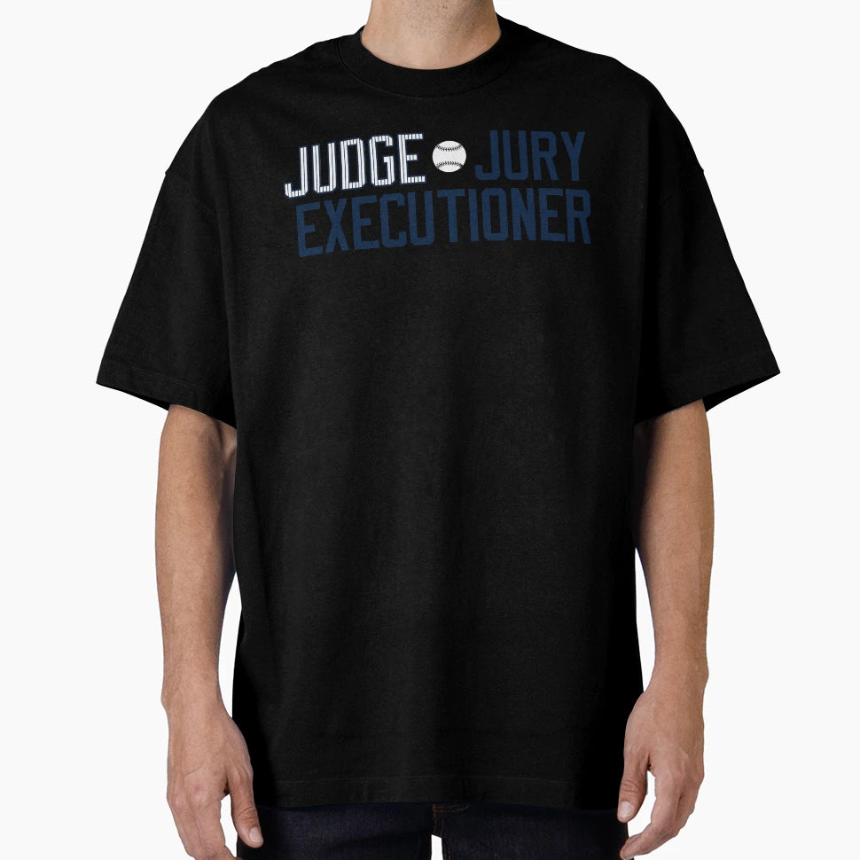 Runadz Judge Jury Executioner T-Shirt - Novelty Apparel for Adults - T-Shirt, Sweatshirt, Hoodie