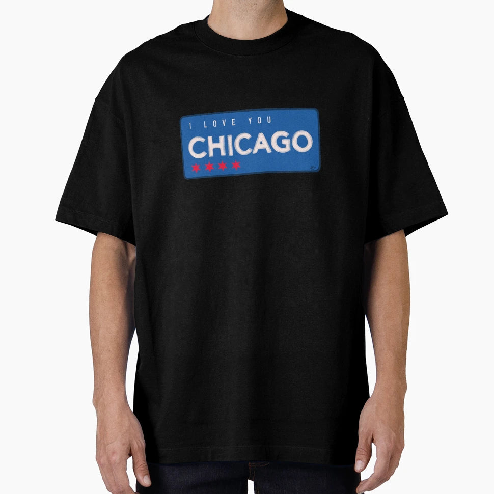 I Love You Chicago T-Shirt - Unique Graphic for Adults - T-Shirt, Sweatshirt, Hoodie