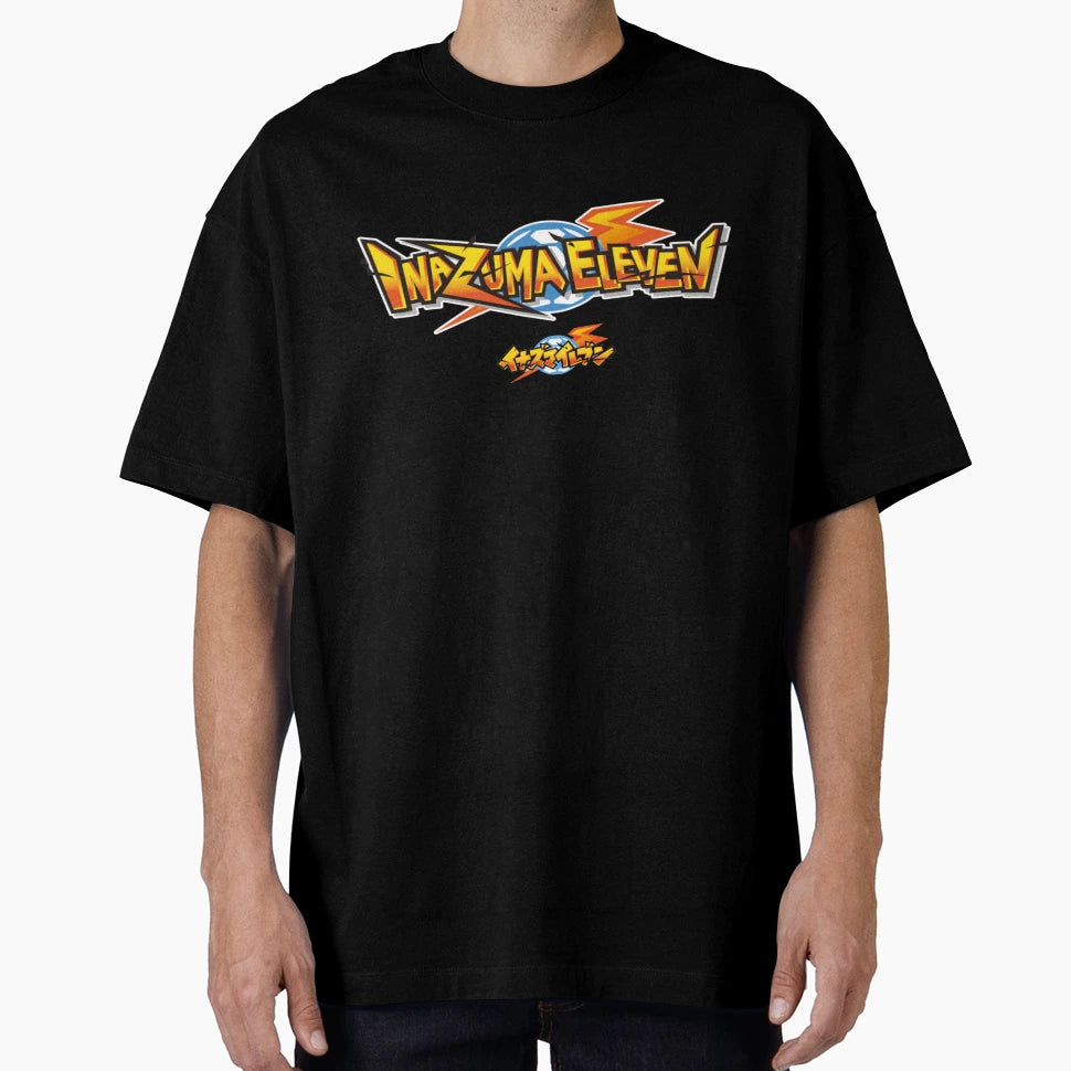 Inazuma Logo English Japanese T-Shirt - Novelty Apparel for Adults - T-Shirt, Sweatshirt, Hoodie