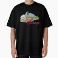 Chicago Illinois Beautiful Places T-Shirt - Graphic Print for Adults - T-Shirt, Sweatshirt, Hoodie