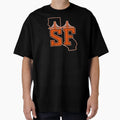 San Fran Bridge T-Shirt - Fun Novelty Design Unisex - T-Shirt, Sweatshirt, Hoodie